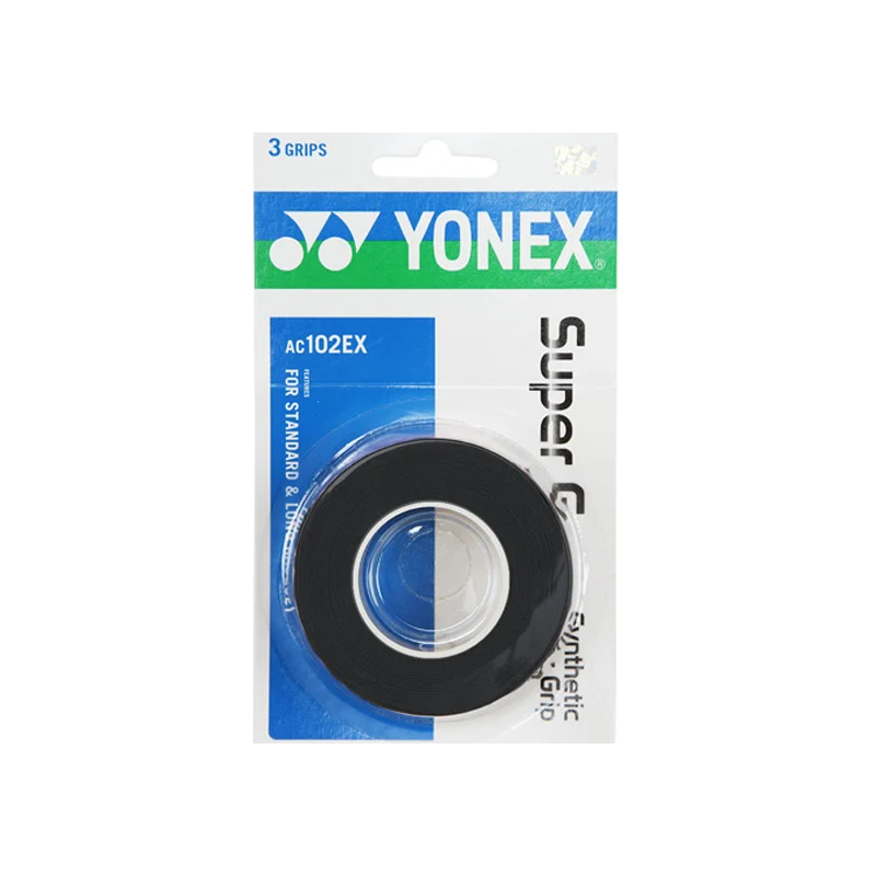 YONEX Super Grap Over Grip (3-pack, black) YONEX Super Grap Over Grip (3-pack, black)