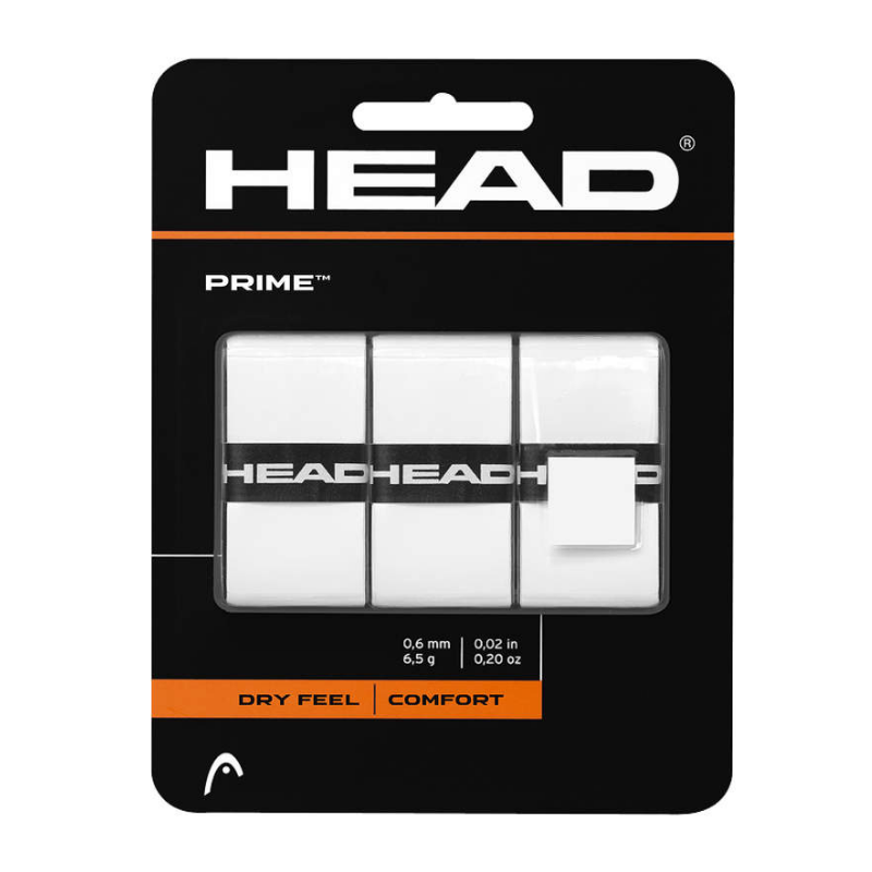HEAD Prime Overgrip White (3 pieces) HEAD Prime Overgrip White (3 pieces)