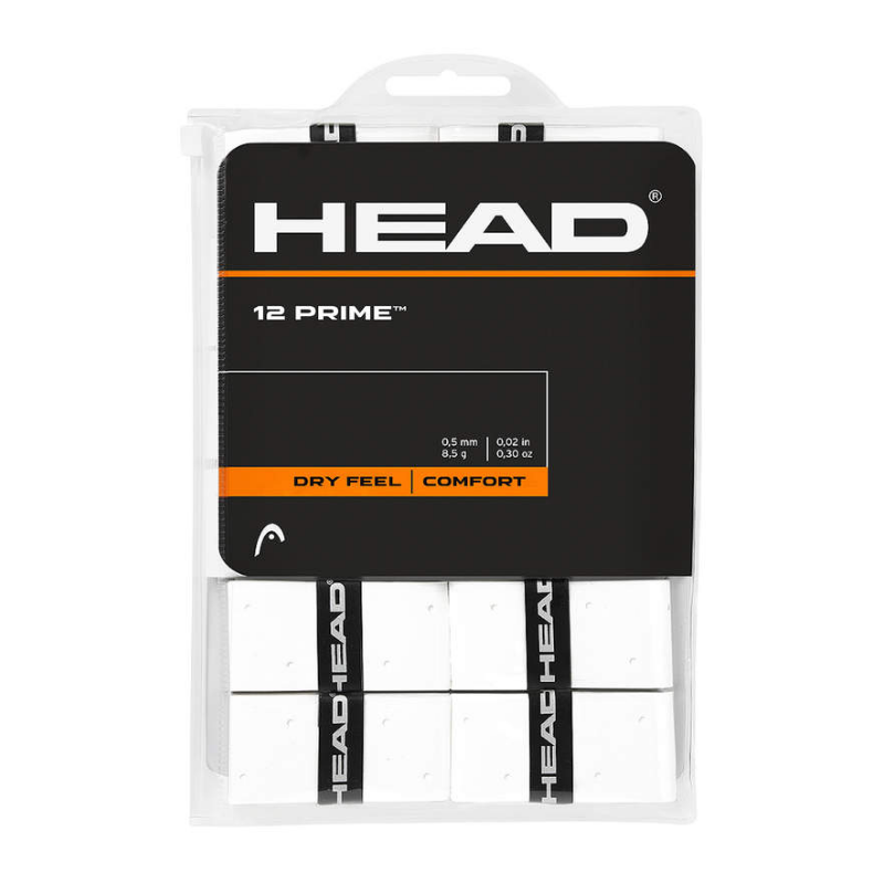 HEAD Prime Overgrip White (12 pieces) HEAD Prime Overgrip White (12 pieces)