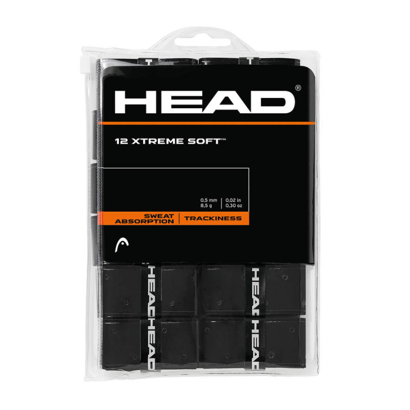 HEAD Xtremesoft Grip Overgrip schwarz (12 Stk) HEAD Xtremesoft Grip Overgrip schwarz (12 Stk)