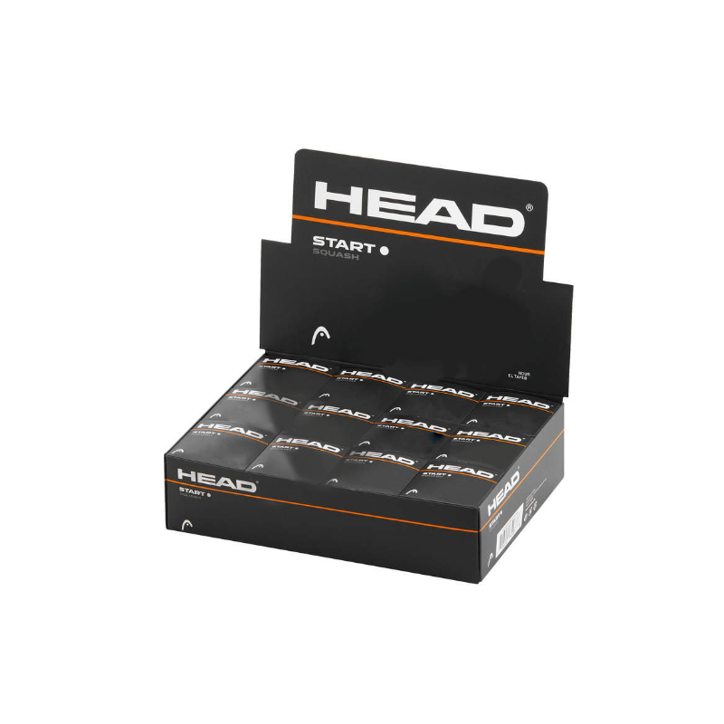HEAD Start Squash Ball (12 Stk) HEAD Start Squash Ball (12 Stk)