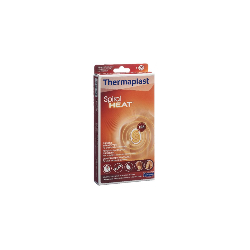 Thermaplast Spiral Heat heating pads flexible (4 pcs) Thermaplast Spiral Heat heating pads flexible (4 pcs)