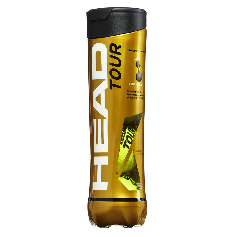 HEAD Tour Swiss Offical tennis ball (4-pack) HEAD Tour Swiss Offical tennis ball (4-pack)