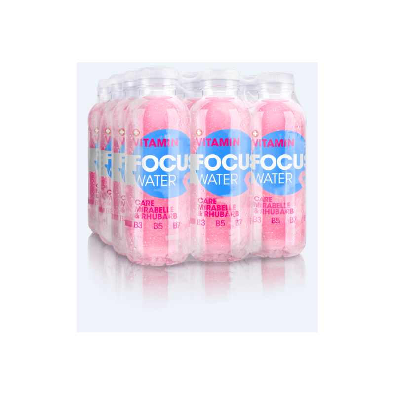 FOCUS WATER care Mirabelle/Rhabarber (12x50cl) FOCUS WATER care Mirabelle/Rhabarber (12x50cl)